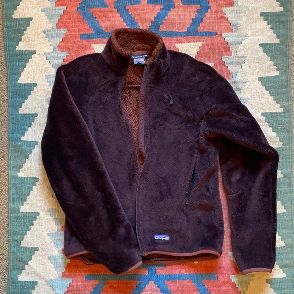 Patagonia Polartec Windbloc Womens Fuzzy Fleece Jacket Size S, R Series